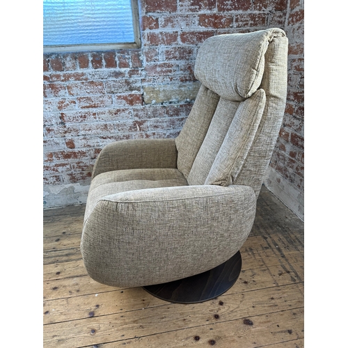 527 - Reclining Swivel Armchair