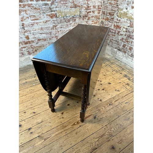 538 - Barley Twist Gateleg Dining Table