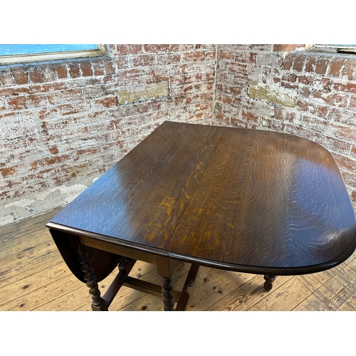 538 - Barley Twist Gateleg Dining Table