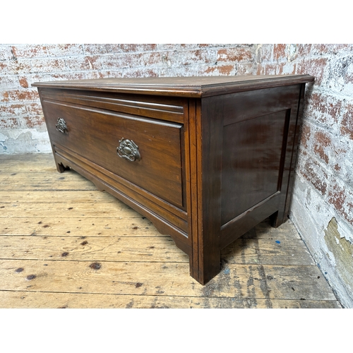 544 - Antique Wardrobe Bottom - Ideal Sideboard or Media Cabinet Project. 125 x 47 x 51cm