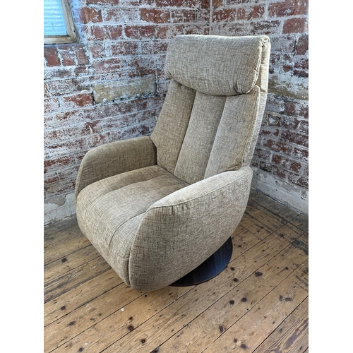 384 - Reclining Swivel Armchair