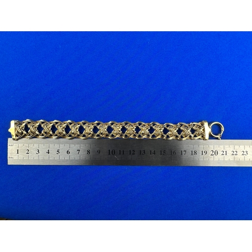 58 - 375, 9ct Gold Bracelet