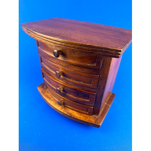 219 - Miniature Chest of Drawers