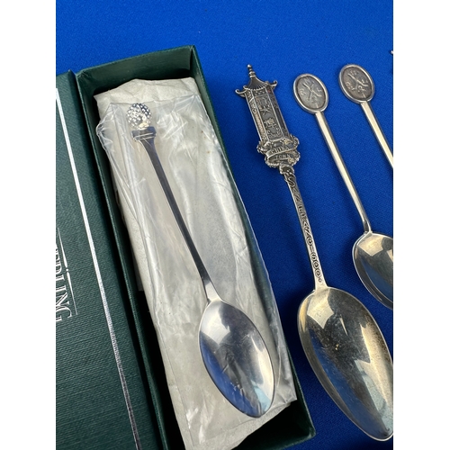 49 - Hallmarked & 925 Silver Spoons 145g