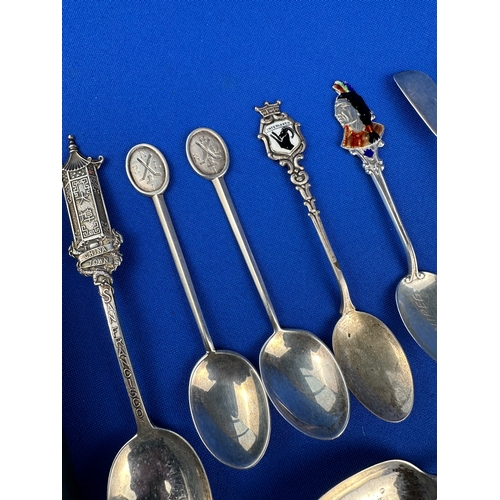 49 - Hallmarked & 925 Silver Spoons 145g