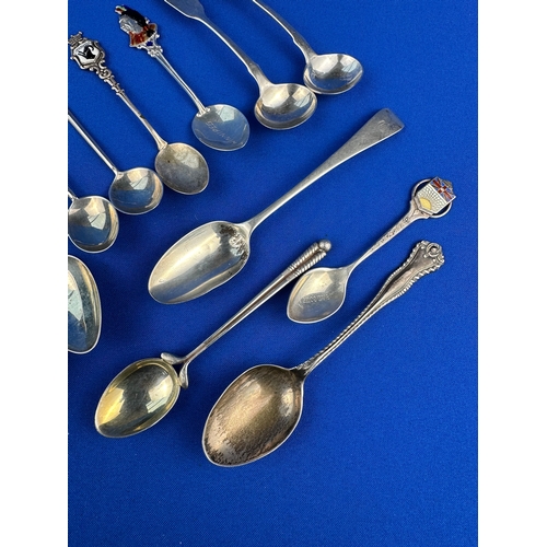 49 - Hallmarked & 925 Silver Spoons 145g