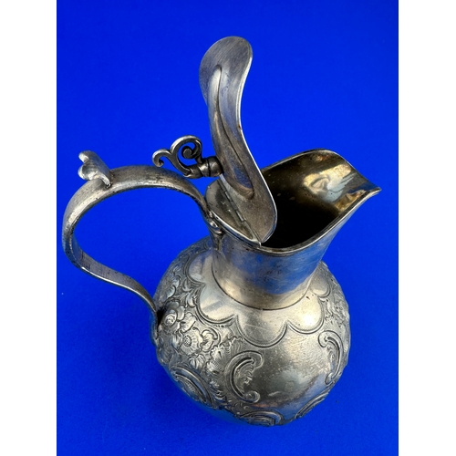 252 - Pewter lidded Pitcher