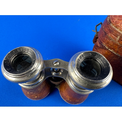 254 - Le Jockey Club Paris Vintage Binoculars