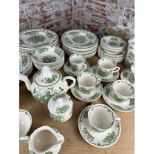 177 - Good Quantity of Masons Ironstone Fruit Basket Pattern Dinner & Tea Service Items