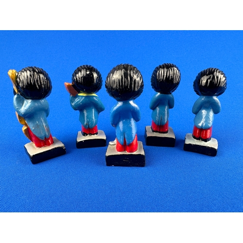 260 - Vintage Handpainted Golly Band Figures