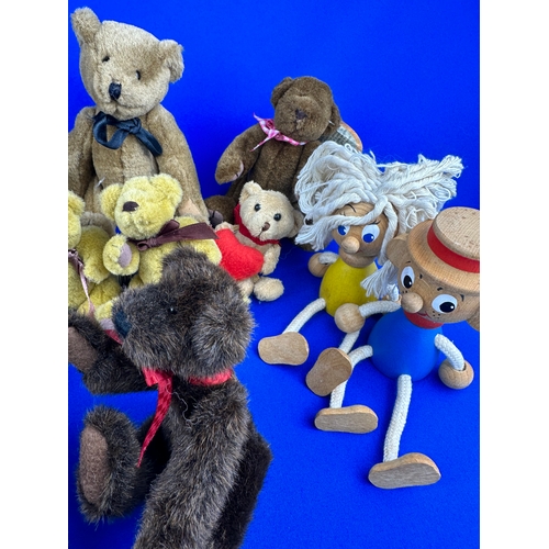 119 - Miniature Teddy Bears including Boyds Bear & Mary Mayer's