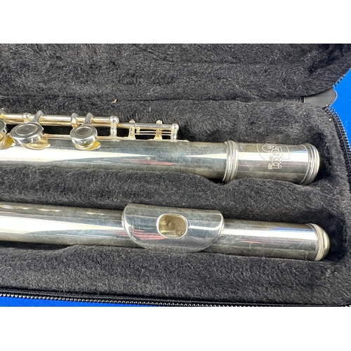 167 - Rosetti 5 Series Silver Plated Flute