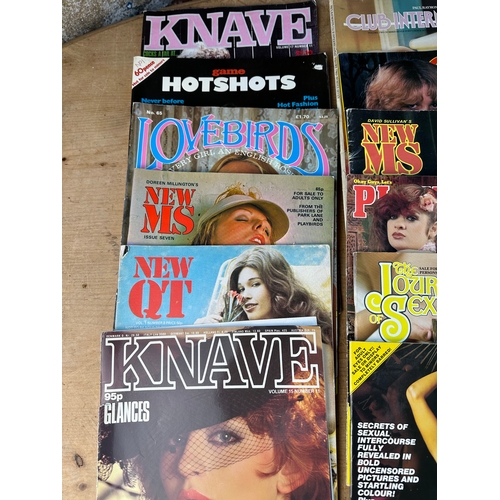 357 - 23 Vintage Adult Magazines