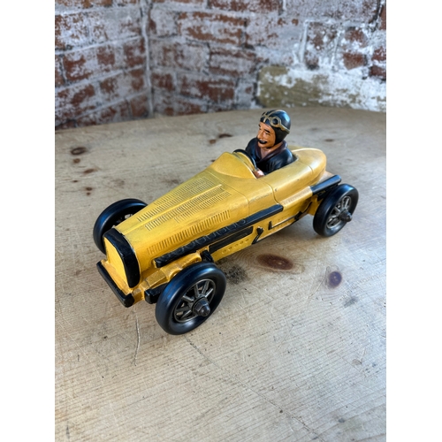 241 - Vintage Style Cast Metal Car