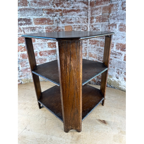 371 - Vintage Side Table with Shelves