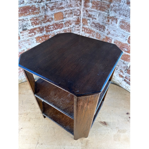 371 - Vintage Side Table with Shelves