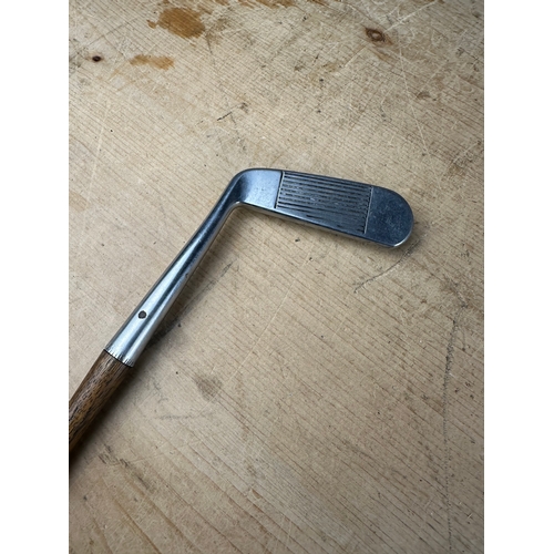 136 - Vintage Hickory Shaft George Nicoll Golf Club