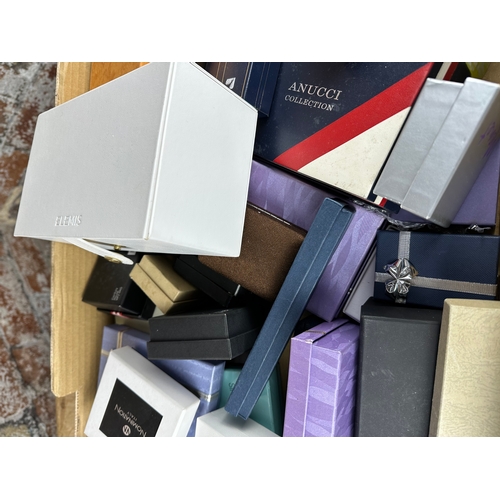 343 - Box of Empty Jewellery Boxes