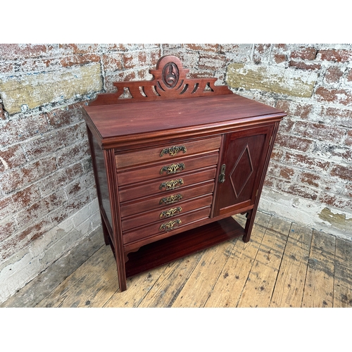 389 - Vintage Sheet Music Cabinet