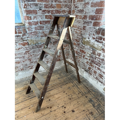 399 - Small Vintage Step Ladders