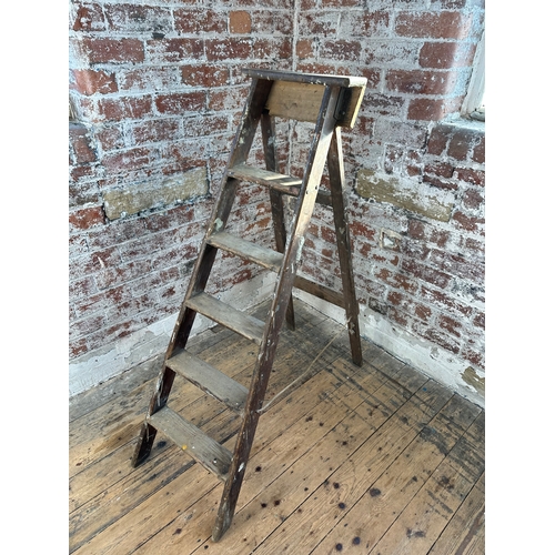 399 - Small Vintage Step Ladders