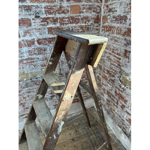 399 - Small Vintage Step Ladders