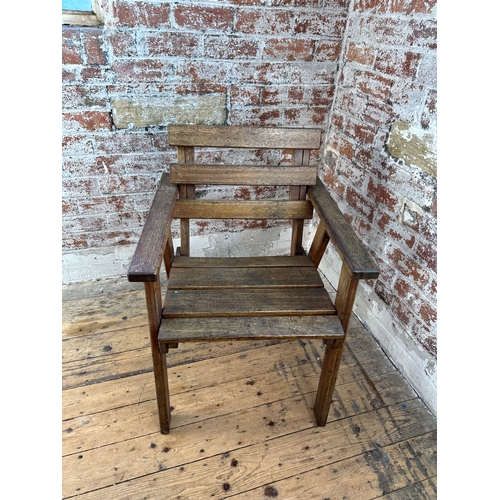 402 - Solid Wood Garden Chair