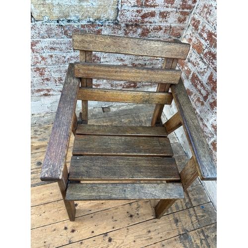 402 - Solid Wood Garden Chair