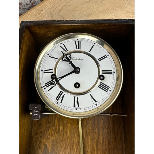 166 - Canterbury Wall Clock made in Germany