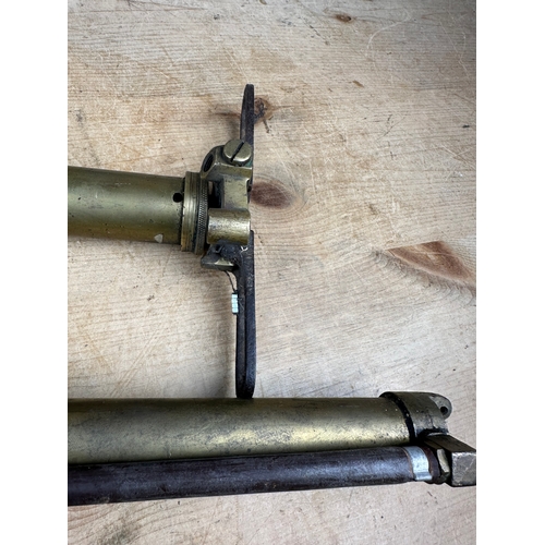 204 - 2 Vintage Brass Stirrup Pumps