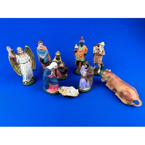 280 - Vintage Nativity Scene c1940s - Composition