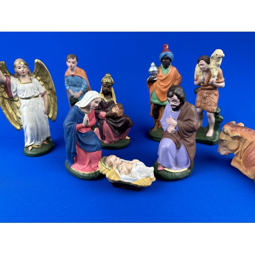 280 - Vintage Nativity Scene c1940s - Composition