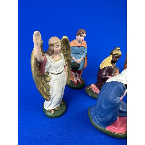 280 - Vintage Nativity Scene c1940s - Composition