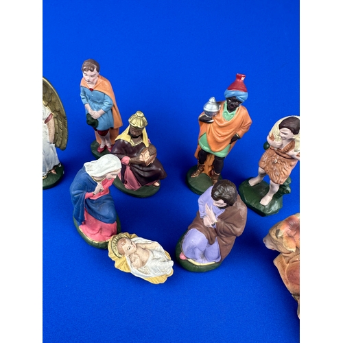 280 - Vintage Nativity Scene c1940s - Composition