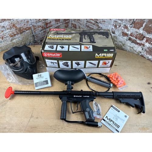 141 - Spyder MR100Ready to Play Paintball Gun Set - Unused