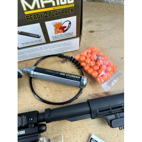 141 - Spyder MR100Ready to Play Paintball Gun Set - Unused