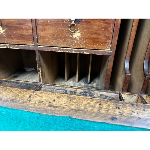 285 - Antique Stationary Chest Writing Slope