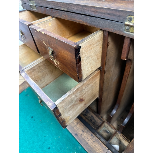 285 - Antique Stationary Chest Writing Slope