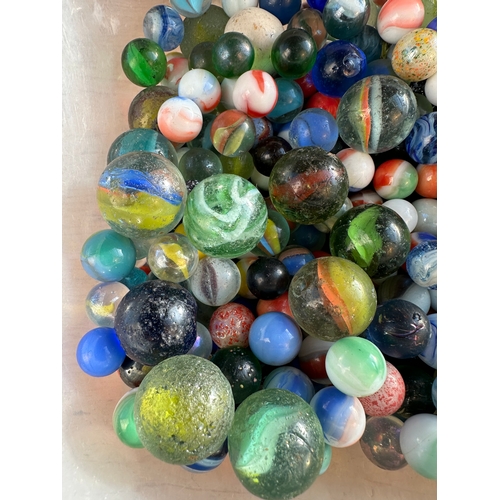 73 - 3kg of Vintage Marbles