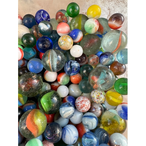 73 - 3kg of Vintage Marbles