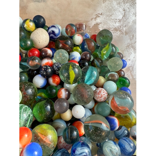 73 - 3kg of Vintage Marbles