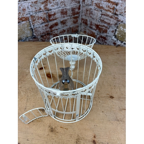 120 - Small Metal Bird Cage