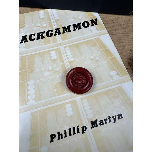 77 - Phillip Martyn Backgammon Set.