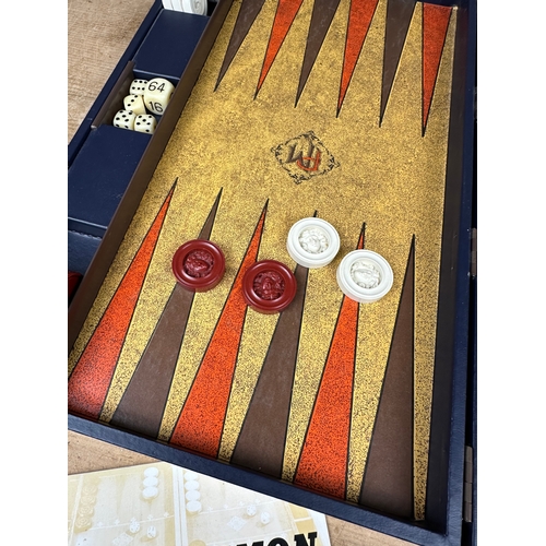 77 - Phillip Martyn Backgammon Set.