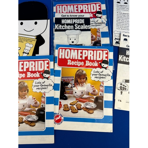 124 - Vintage Homepride - Fred Recipe Books & Instruction Manuals