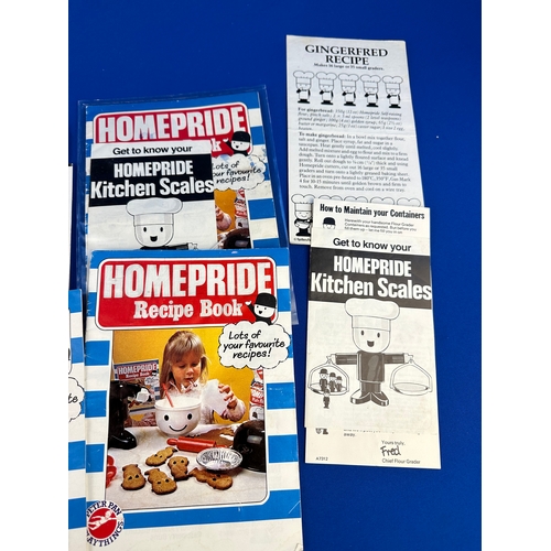 124 - Vintage Homepride - Fred Recipe Books & Instruction Manuals