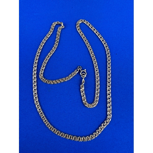 39 - Portuguese 800 Gold - 19.2ct Necklace 25.78g 60cm