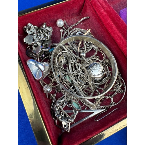 19 - Quantity of Hallmarked Silver, 925 Silver & White Metal Items