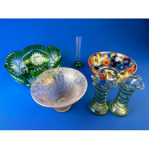 240 - Group of Art Glass & Cut Crystal