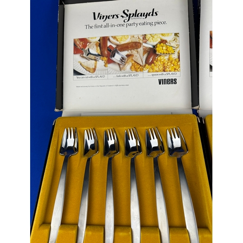 144 - Set of 12 Viners Splayds